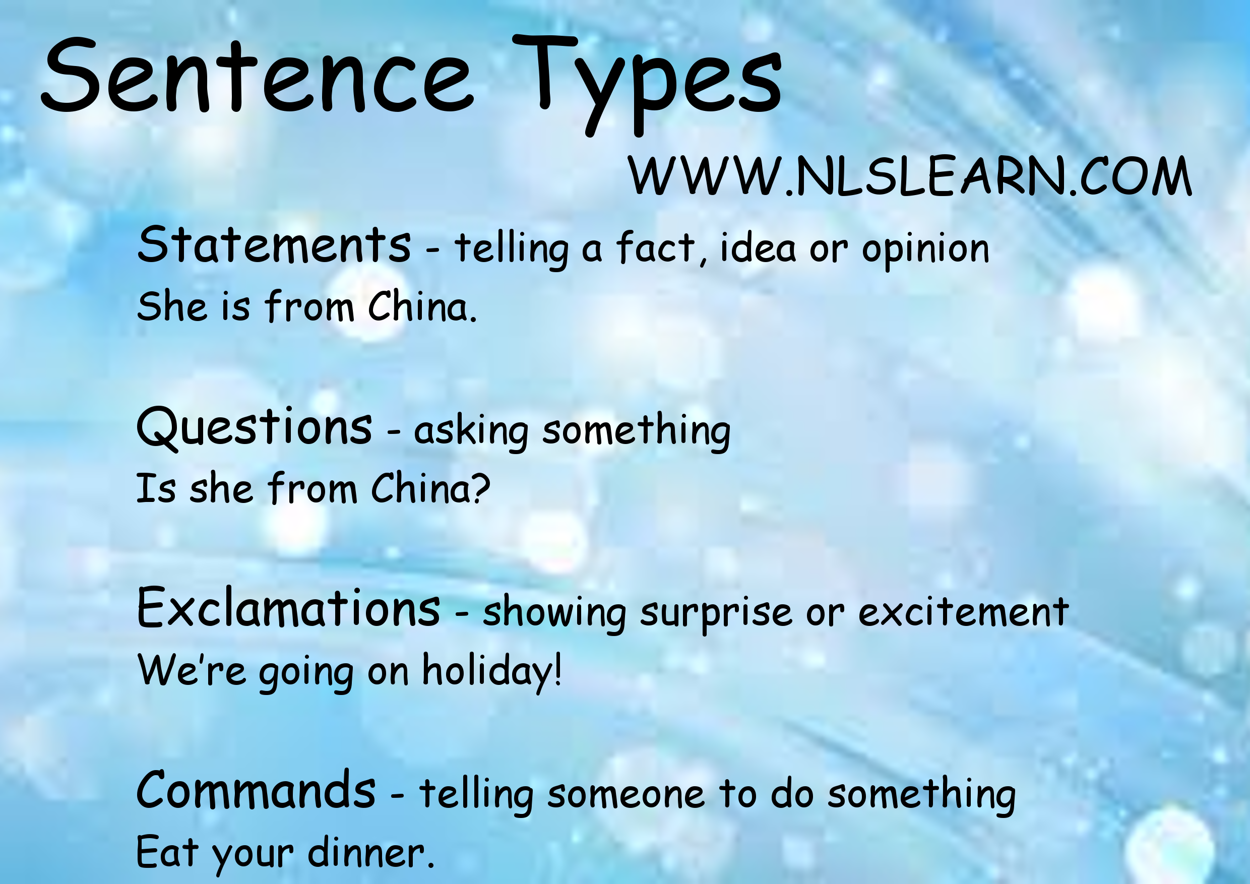 sentences